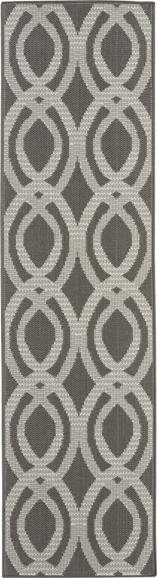 Calabas CLB05 Ivory/Grey Area Rug by Nourison Main Image