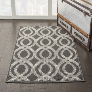 Calabas CLB05 Ivory/Grey Area Rug by Nourison Main Image