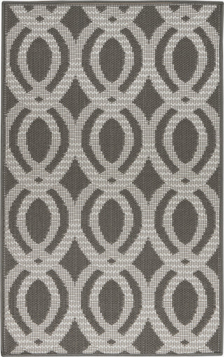 Calabas CLB05 Ivory/Grey Area Rug by Nourison Main Image