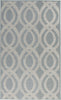 Calabas CLB05 Light Blue/Cream Area Rug by Nourison Main Image