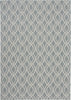Calabas CLB05 Light Blue/Cream Area Rug by Nourison Main Image