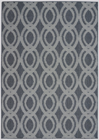 Calabas CLB05 Slate/Light Blue Area Rug by Nourison Main Image