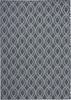 Calabas CLB05 Slate/Light Blue Area Rug by Nourison Main Image