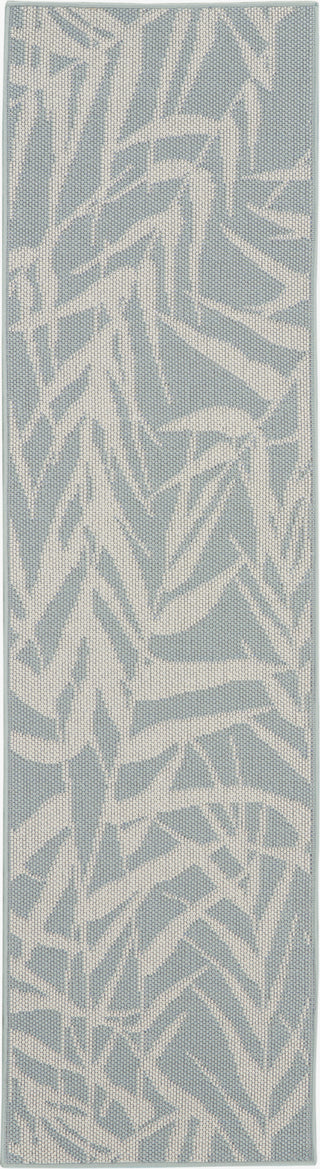 Calabas CLB06 Light Blue/Cream Area Rug by Nourison Main Image