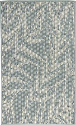 Calabas CLB06 Light Blue/Cream Area Rug by Nourison Main Image