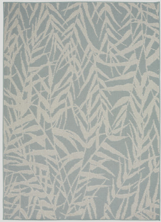 Calabas CLB06 Light Blue/Cream Area Rug by Nourison Main Image