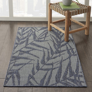 Calabas CLB06 Light Blue/Slate Area Rug by Nourison Main Image