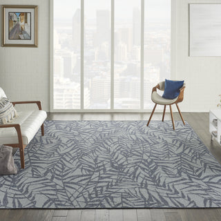 Calabas CLB06 Light Blue/Slate Area Rug by Nourison Main Image