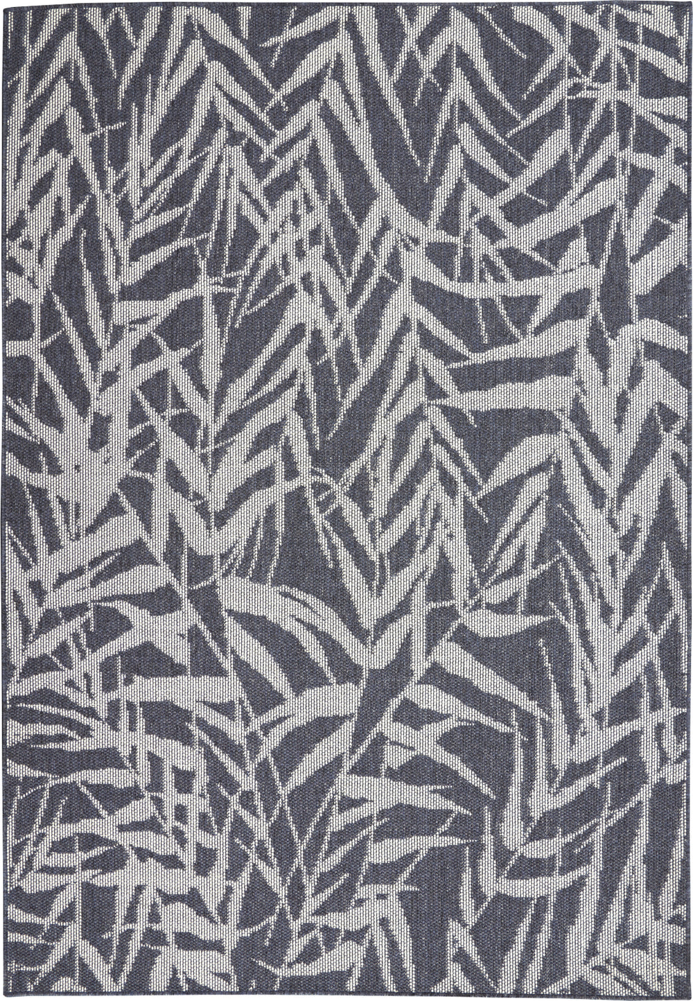 Calabas CLB06 Slate/Cream Area Rug by Nourison