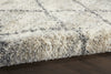 Scandinavian Shag SCN01 Ivory/Grey Area Rug by Nourison Main Image