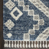 Scandinavian Shag SCN02 Denim Blue Area Rug by Nourison Main Image