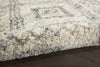 Nourison Scandinavian Shag SCN02 Ivory/Grey Area Rug Texture Image