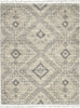 Scandinavian Shag SCN02 Ivory/Grey Area Rug by Nourison Main Image