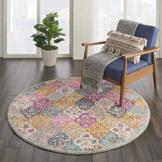 Passion PSN21 Multicolor Area Rug by Nourison Texture Image