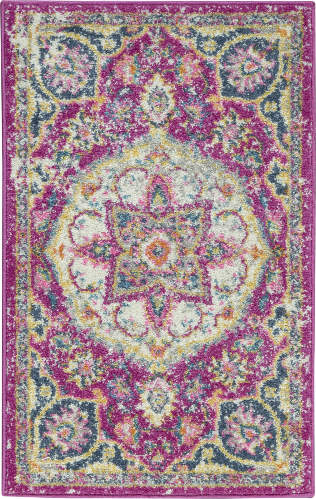 Passion PSN22 Pink Area Rug by Nourison main image