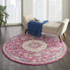 Passion PSN22 Pink Area Rug by Nourison Room Image