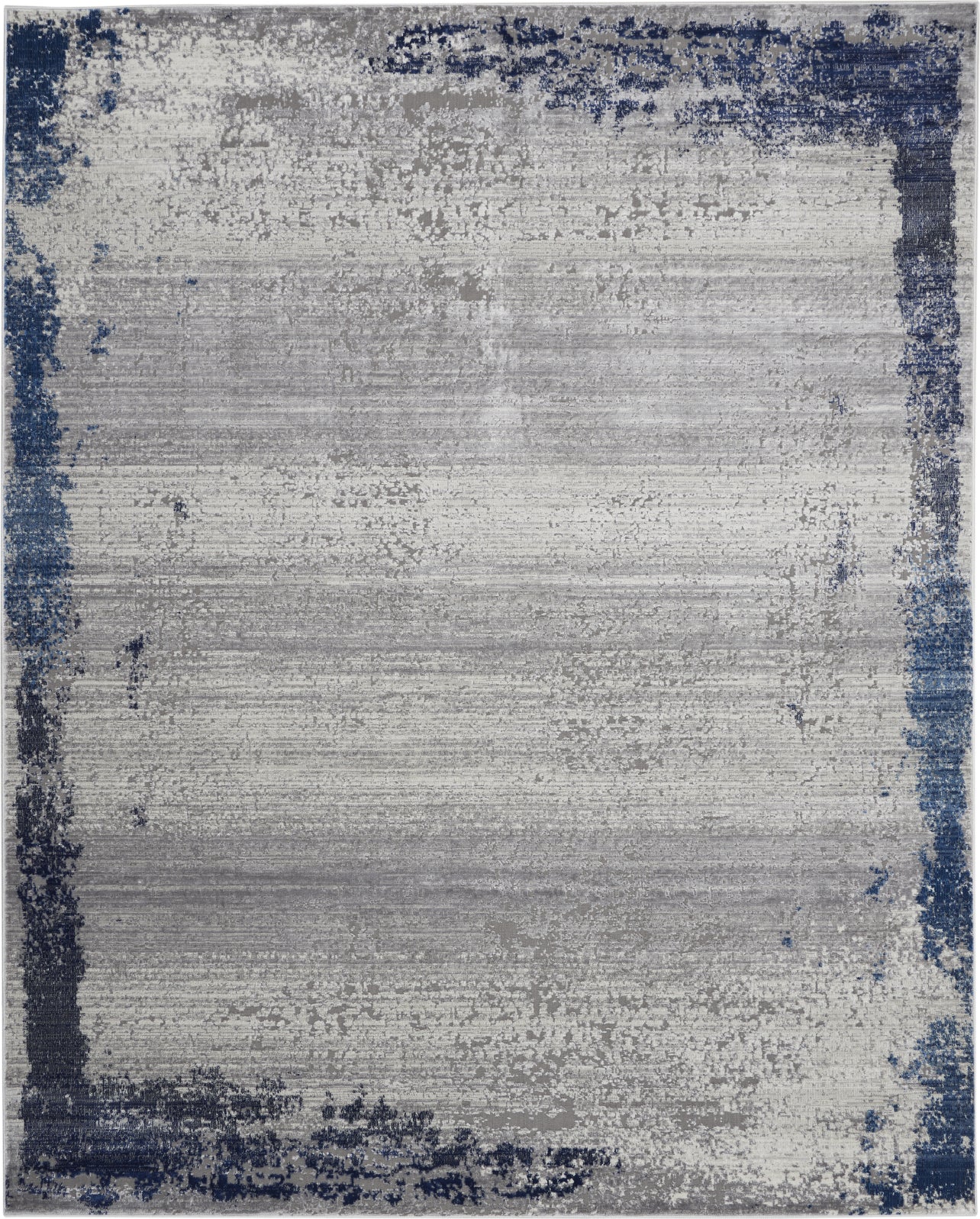 Imprints IMT01 Grey/Navy Area Rug by Nourison main image