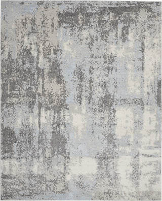 Imprints IMT02 Grey/Light Blue Area Rug by Nourison main image