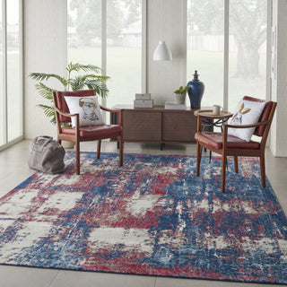 Nourison Imprints IMT02 Multicolor Area Rug Room Image Feature