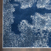 Imprints IMT03 Blue Area Rug by Nourison Corner Image