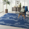 Nourison Imprints IMT03 Blue Area Rug Room Image Feature