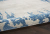 Imprints IMT04 Ivory/Blue Area Rug by Nourison Texture Image