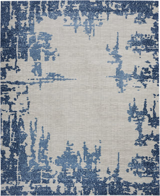 Imprints IMT04 Ivory/Blue Area Rug by Nourison main image