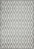 Nourison Grafix GRF18 White/Grey Area Rug Main Image