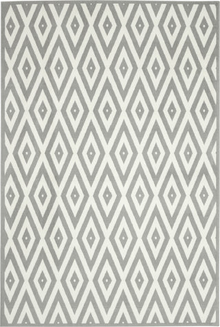 Nourison Grafix GRF18 White/Grey Area Rug Main Image