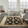 Nourison 2000 2022 Black Area Rug Room Scene Featured