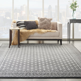 Royal Moroccan RYM02 Charcoal/Silver Area Rug by Nourison Main Image