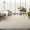 Nourison Royal Moroccan RYM03 Beige Blue Area Rug Room Scene Featured