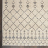 Nourison Royal Moroccan RYM03 Beige/Grey Area Rug Corner 