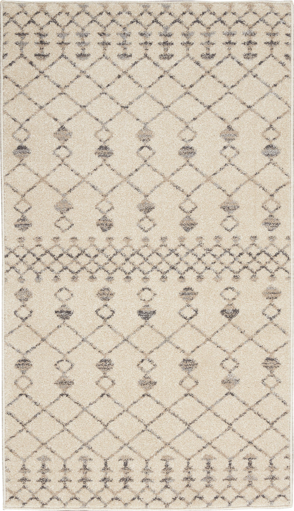 Royal Moroccan RYM03 Beige/Grey Area Rug by Nourison main image