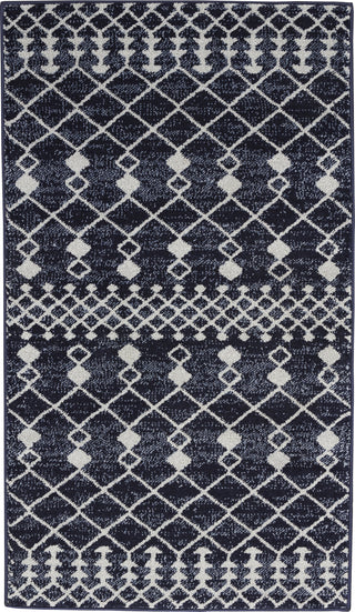 Royal Moroccan RYM03 Navy/Grey Area Rug by Nourison main image