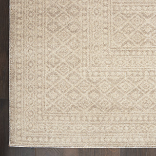 Royal Moroccan RYM04 Beige Area Rug by Nourison Corner 