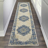 Nourison Grafix GRF14 White Area Rug Room Scene 5