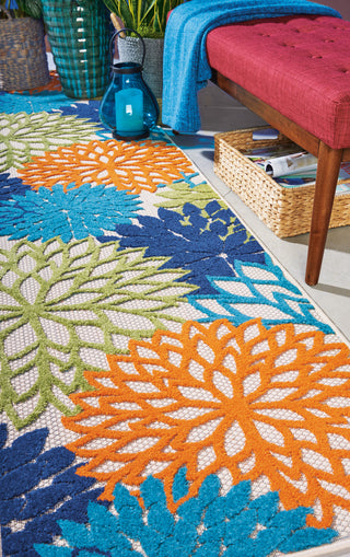 Nourison Aloha ALH05 Multicolor Area Rug