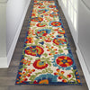 Nourison Aloha ALH17 Multicolor Area Rug Runner In Home