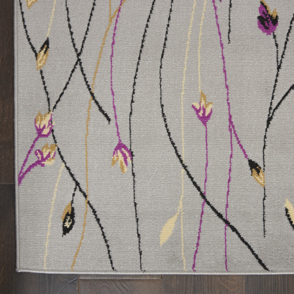 Grafix GRF15 Grey Area Rug by Nourison – Incredible Rugs and Decor