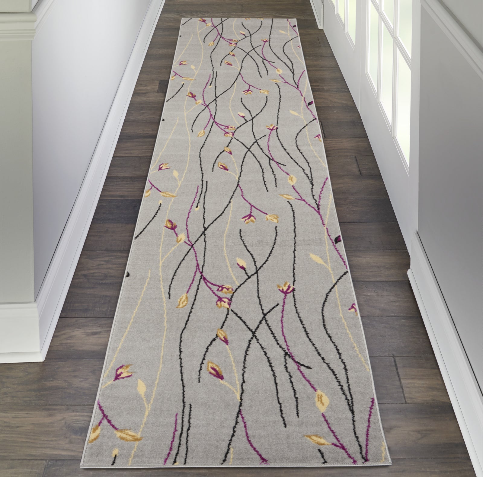 Grafix GRF15 Grey Area Rug by Nourison – Incredible Rugs and Decor