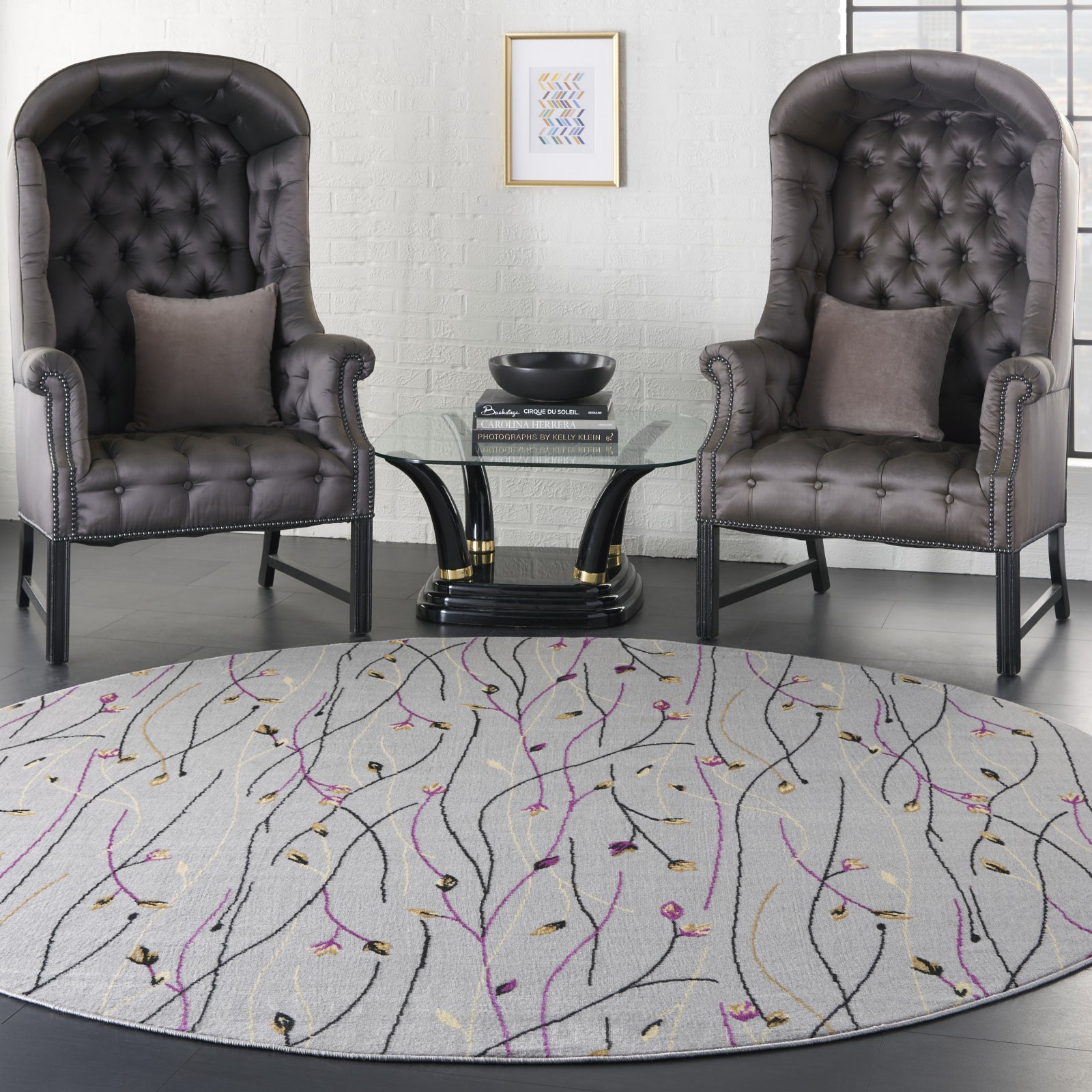 Grafix GRF15 Grey Area Rug by Nourison – Incredible Rugs and Decor
