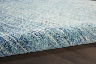 Nourison Passion PSN09 Navy/Light Blue Area Rug Pile