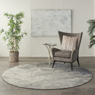 Nourison Passion PSN10 Charcoal/Ivory Area Rug