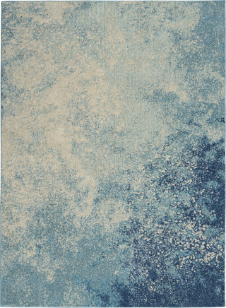 Passion PSN10 Navy/Light Blue Area Rug by Nourison