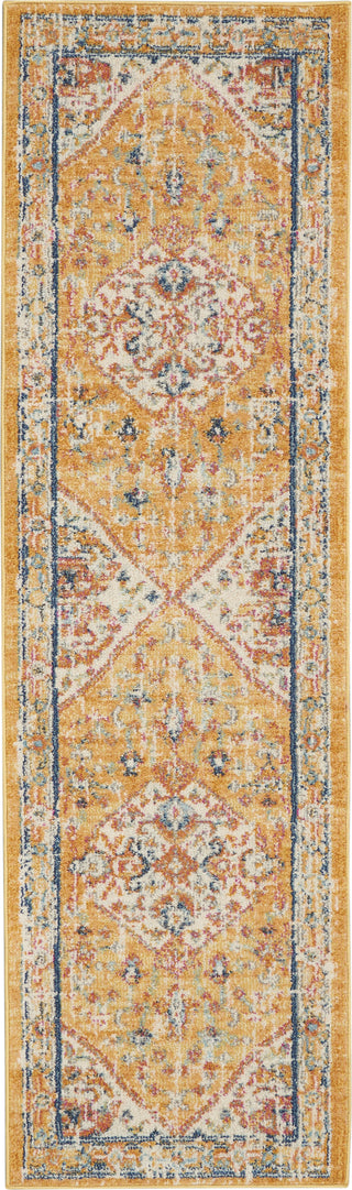 Nourison Passion PSN23 Ivory/Yellow Area Rug