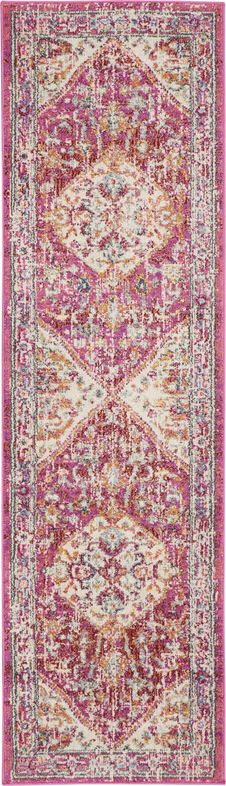 Nourison Passion PSN23 Ivory/Pink Area Rug