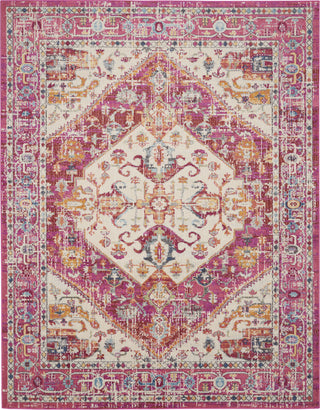 Nourison Passion PSN23 Ivory/Pink Area Rug