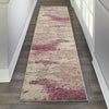 Celestial CES02 Ivory/Pink Area Rug by Nourison Room Scene 4