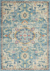Passion PSN25 Ivory/Light Blue Area Rug by Nourison Main Image